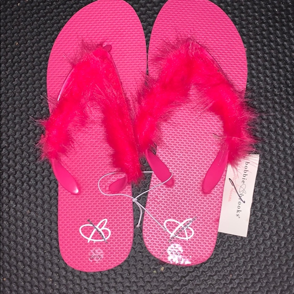 Pink summer flip flops 🥰❣️